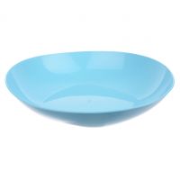 Миниатюра: Тарелка большая пласт. 1л (215*42мм) голубая