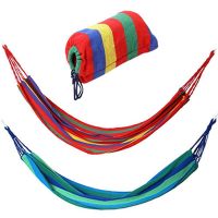 Миниатюра: Гамак (45+200+45)*100см, хлопок/полиэстер до 100кг SJ-A38 2 цвета полосатый