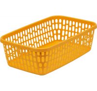 Миниатюра: Корзина пласт. 300*190*90мм IDEA цвет микс