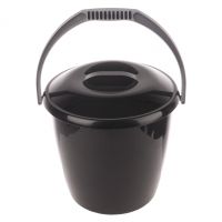 Миниатюра: Ведро пласт. 5л, с крышкой Удачное Эконом