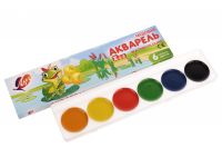 Миниатюра: Краски 6цв. ЛУЧ Zoo б/к,к/к