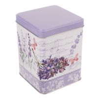 Миниатюра: Жестяная банка Лаванда П87*87 h114 v086