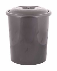 Миниатюра: Бак для мусора 40л (400*400*470мм), с крышкой круглый (5)