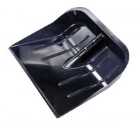 Миниатюра: Лопата для снега поликарбонат 430*420мм, без черенка Эконом цвет микс