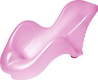 Миниатюра: Горка для купания детей пласт. 539*260мм Бамбино розовая