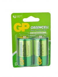 Миниатюра: Батарейка GP R20 GREEN CELL 13G-BC2 BL-2