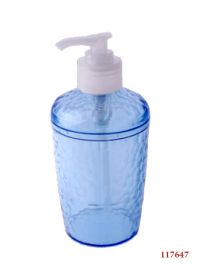 Миниатюра: Диспенсер для жидкого мыла Natural stone голубой прозрачный