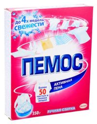 Миниатюра: Порошок стиральный 350гр ручная стирка Пемос