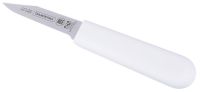 Миниатюра: Нож кухонный нерж. 8см (для овощей), пласт. белая ручка Tramontina Professional Master 24626/083