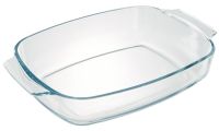 Миниатюра: Форма для запекания (выпечки) 34*22*6см (3л), с ручками, стекло Забава