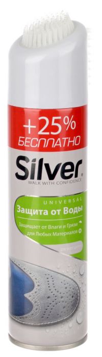 Миниатюра: Спрей водоотталкивающий 250мл, универсальный для всех типов изделий SILVER