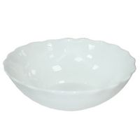 Миниатюра: Салатник 12,5см белый стеклокерамика (72)