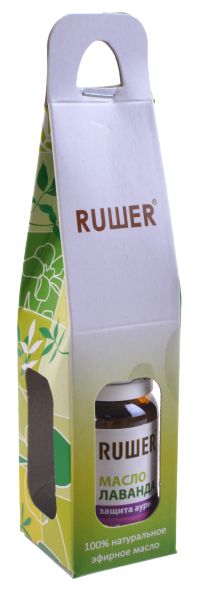 Миниатюра: Масло для бани Лаванда 10мл в упаковке RUШER