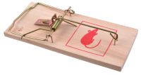 Миниатюра: Мышеловка дерево 17*7,5см