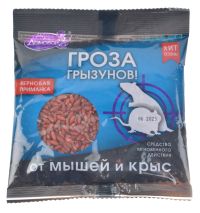 Миниатюра: Зерно от грызунов 100гр Гроза грызунов Домовой прошка Г033(50)