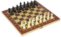 Миниатюра: Игра настольная шахматы дерево пластик 29*29см