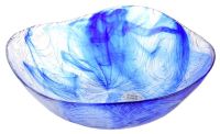 Миниатюра: Тарелка 24см Линден голубая стекло