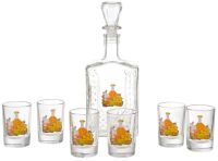 Миниатюра: Набор штоф+6 стопок Медовуха