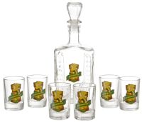 Миниатюра: Набор штоф+6 стопок Хреновуха (4)