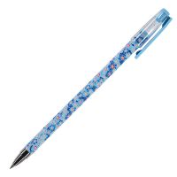 Миниатюра: Ручка шар. BV HappyWrite Васильки 20-0215/04 0,5мм, синяя