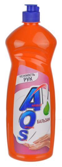 Миниатюра: Средство для мытья посуды 900мл AOS Бальзам (12)