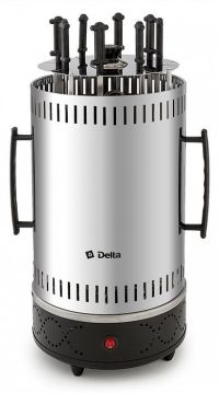 Миниатюра: Шашлычница 1200ВТ 8 шампуров DELTA