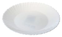 Миниатюра: Тарелка обеденная 24см стеклокерамика белая (36)