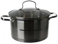 Миниатюра: Кастрюля нерж. 3,6л 20см ст.крышка капсульное дно индукция