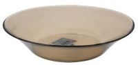 Миниатюра: Тарелка суповая 22см БРОУНЗ стекло