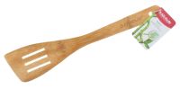 Миниатюра: Лопатка бамбук 30см с прорезями BAMBOO
