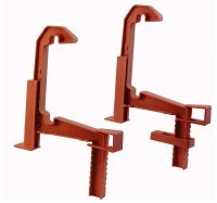 Миниатюра: Крепление для цветочных балконных ящиков пласт. 200*40*290мм, универсальное, НАБОР 2шт цвет терракот