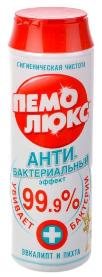 Миниатюра: Порошок чистящий 480г Пемолюкс Антибактер Эвкалипт/Пихта