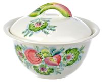 Миниатюра: Окрошница Зеленый лук 1880мл фарфор