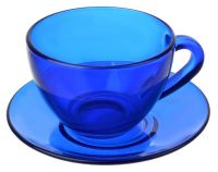 Миниатюра: Набор чайный 2пр Кобальт стекло (6)