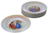 Миниатюра: Набор тарелок 6шт 200мл Мадонна