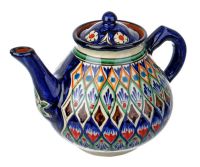 Миниатюра: Чайник заварочный керамика 2000мл Риштан