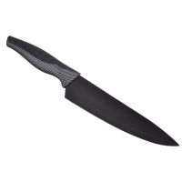 Миниатюра: Нож кухонный нерж. 17,5см (шеф-нож), антиналип. покрытие, SATOSHI Карбон