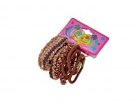 Миниатюра: Резинка для волос коричневое ассорти 9шт