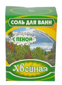 Миниатюра: Соль для ванны 400гр Бахташ Хвойная с пеной (32)