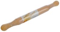 Миниатюра: Скалка дерево 29см с ручками CDH35-3,5