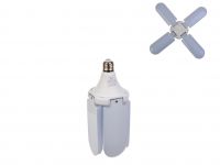 Миниатюра: Лампа-трансформер (складные лепестки)  раскладная светодиодная высокой мощности 40Вт 4000К Е27