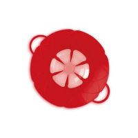 Миниатюра: Крышка силикон "Невыкипайка", для посуды диаметром 15-25см, красная