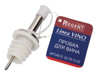 Миниатюра: Пробка-дозатор для бутылок нерж. Regent Linea VINO