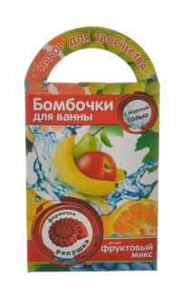 Миниатюра: Бомбочки для ванны своими руками Ракушка с ароматом фруктов