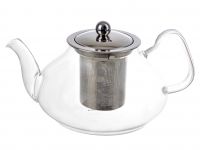 Миниатюра: Чайник заварочный 1000мл термостойкое боросиликатное стекло BACKMAN
