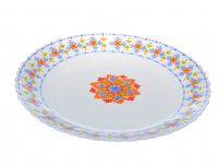 Миниатюра: Тарелка обеденная 24см стеклокерамика Turkish Tile белая (48)