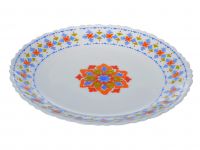Миниатюра: Тарелка десертная 19см стеклокерамика Turkish Tile белая (72)