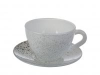 Миниатюра: Набор чайный 4пр Стелла белая стекло (3)