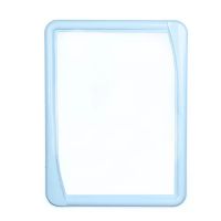 Миниатюра: Зеркало настенное 649*484мм, "Versal" пласт. рама цвет светло-голубой (5)