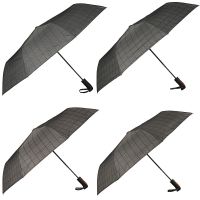 Миниатюра: Зонт полуавтомат,мужской,55см 8спиц 4цвета
